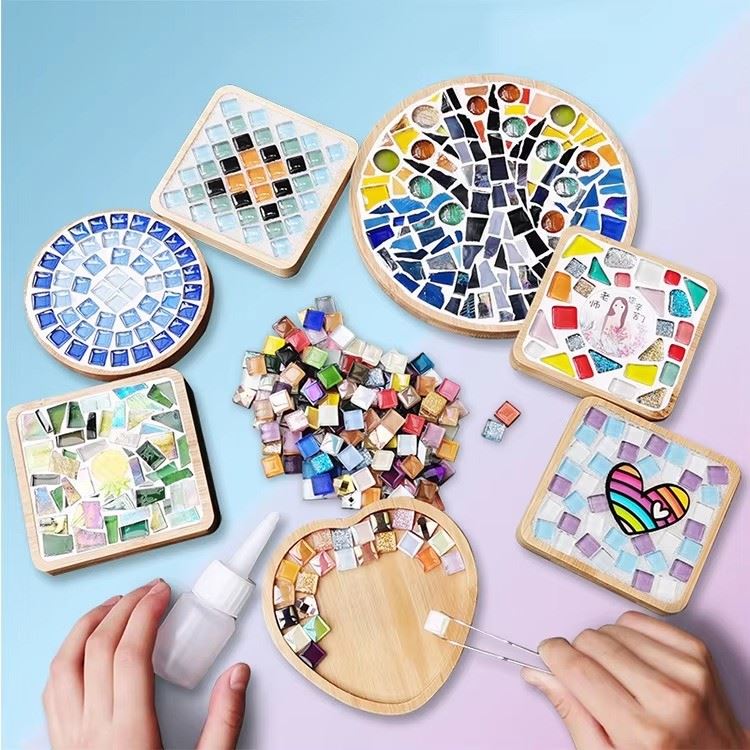 DIY Bamboo Mosaic Coaster Craft Kit price