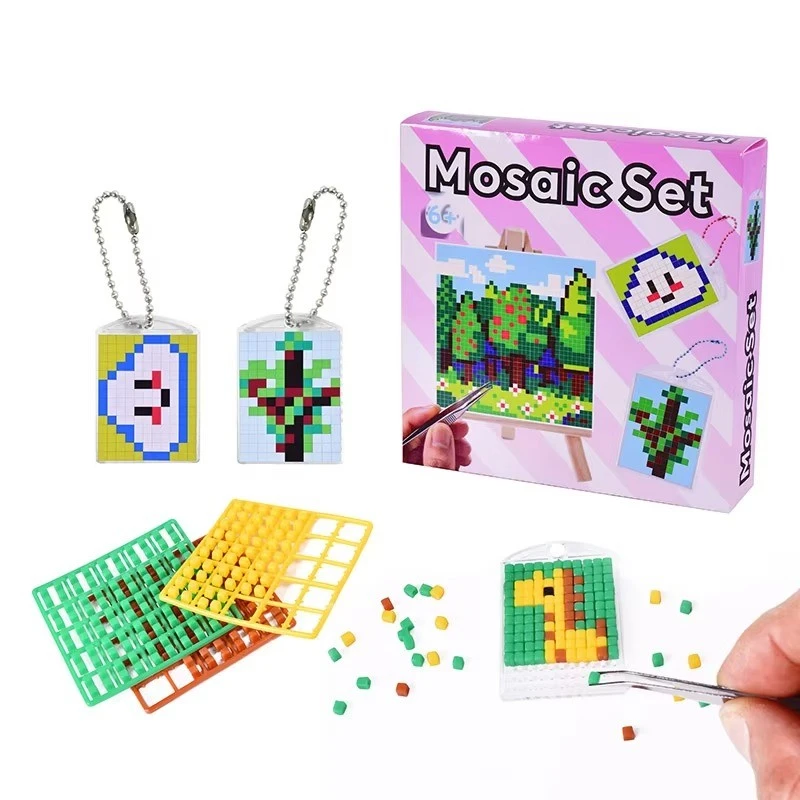Forest Deer Mosaic Pixel Art Set best
