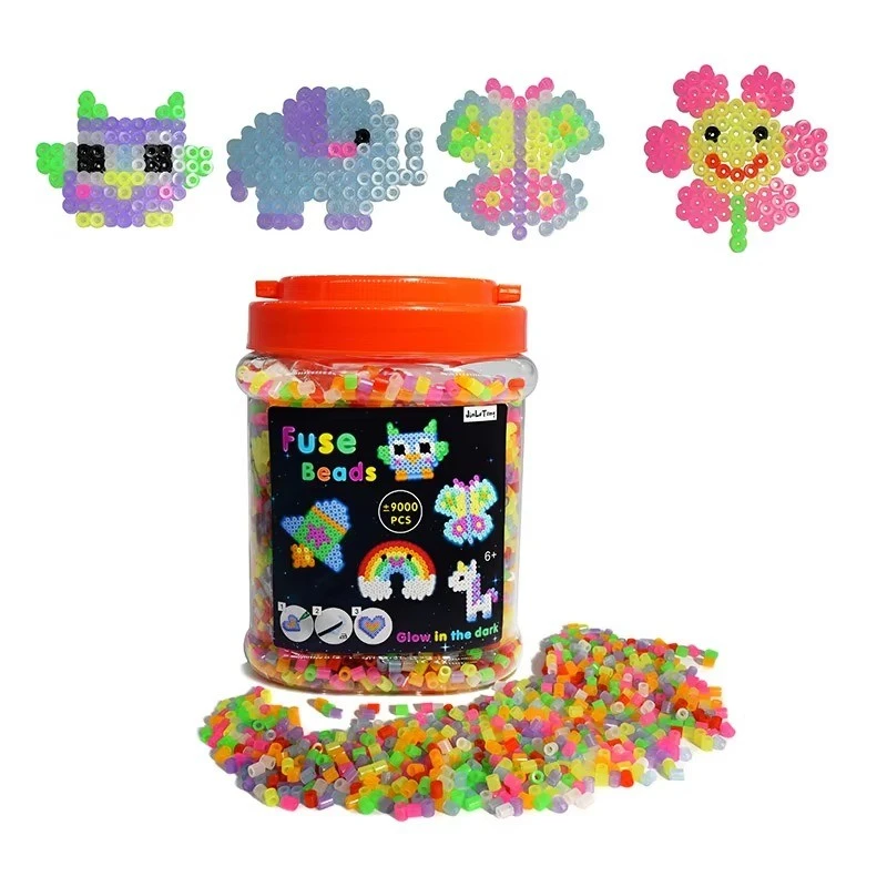 Glow‑in‑the‑Dark Fuse Beads Bucket Kit factory