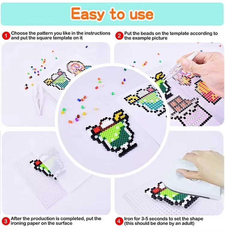 OEM Fuse Beads Kit | 24 Colors Craft Supply best